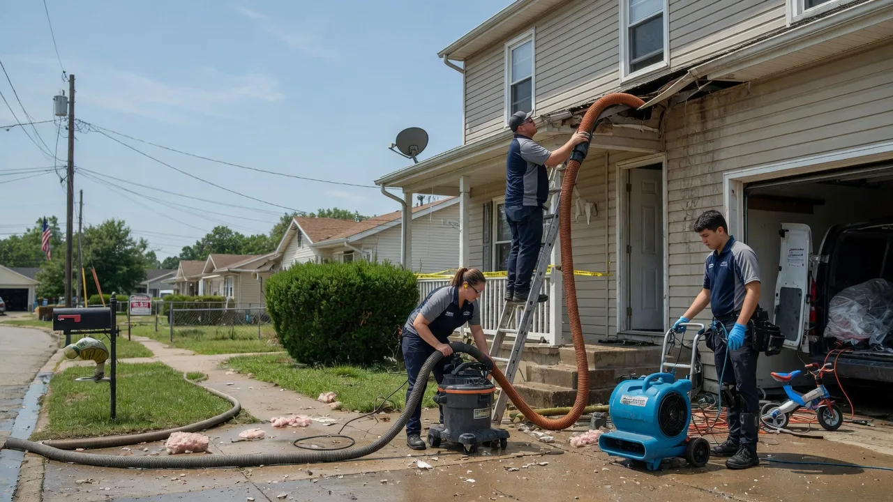 Water Damage Restoration in Leckrone, PA near me